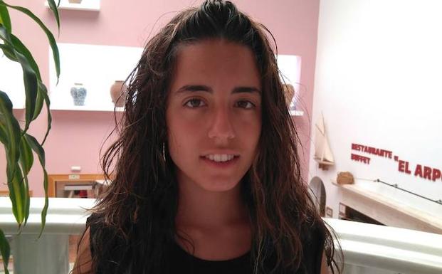 María Abella, del Instituto Doctor Fleming de Oviedo