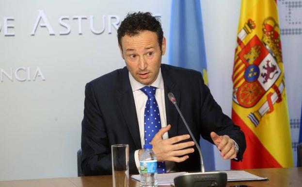 El consejero de Presidencia, Guillermo Martínez.