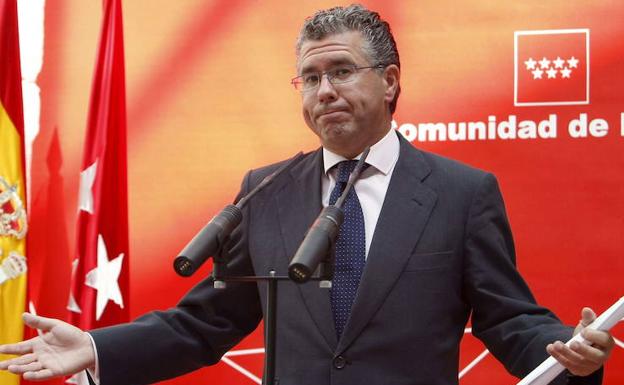 Granados, durante una conferencia de prensa.