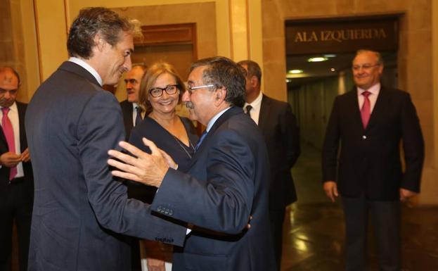 Íñigo de la Serna, en su visita a Avilés.