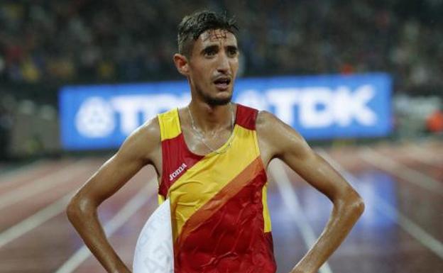 Ilias Fifa, campeón de Europa de 5.000 metros. /EFE