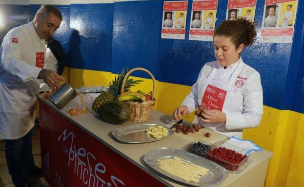 Lección de Masterchef en el Parque de Jovellanos de Mieres