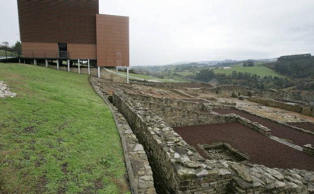 El descubrimiento de la Villa Romana de Veranes cumple cien años. /