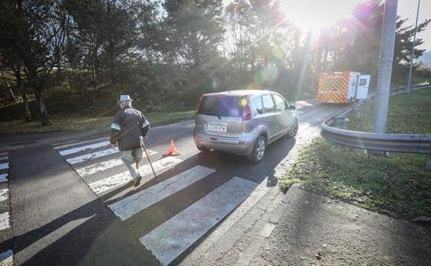 1.080 euros por atropellar y matar a un peatón en Avilés en 2016