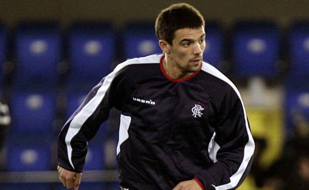 Nacho Novo, en su etapa en el Glasgow Rangers. /Domenech Castelló (Efe)