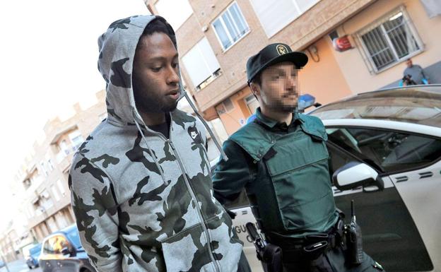 Rubén Semedo, el día de su detención. /Efe