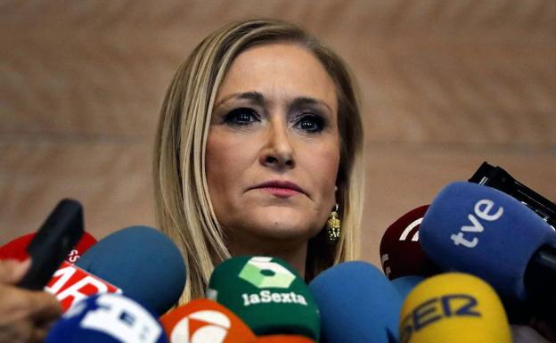 La presidenta de la Comunidad de Madrid, Cristina Cifuentes La presidenta de la Comunidad de Madrid, Cristina Cifuentes