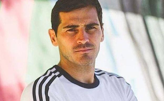 Iker Casillas, en una imagen compartida en su cuenta de Instagram./