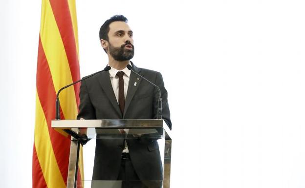 El presidente del Parlament, Roger Torrent./Efe