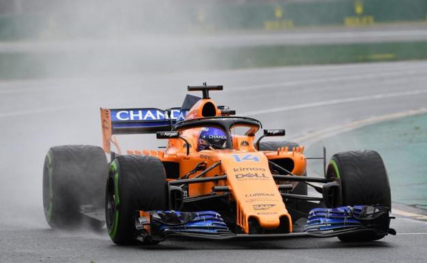 Fernando Alonso en el Gran Premio de Australia Fernando Alonso en el Gran Premio de Australia