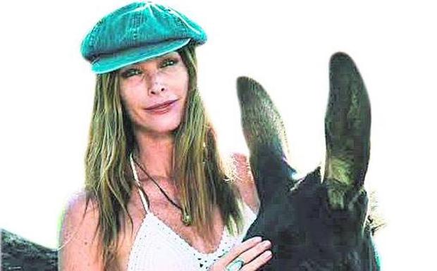 Cristina Piaget, una top que quiere ser asnoterapeuta