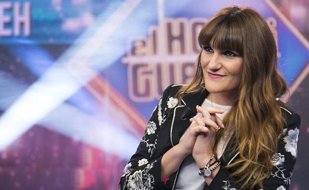 Rozalén, en el plató de 'El Hormiguero'./Antena 3