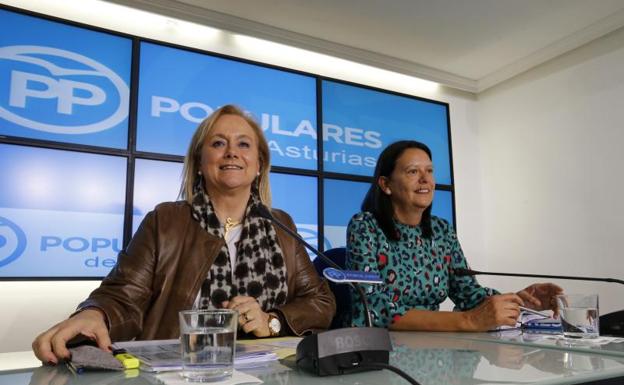 Mercedes Fernández y Susana López Ares./Pablo Lorenzana