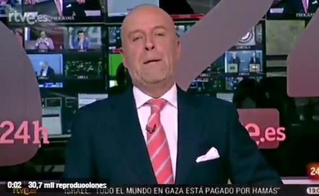 El presentador del canal 24 horas de TVE se despide «desde el Pirulí que te vi» El presentador del canal 24 horas de TVE se despide «desde el Pirulí que te vi»