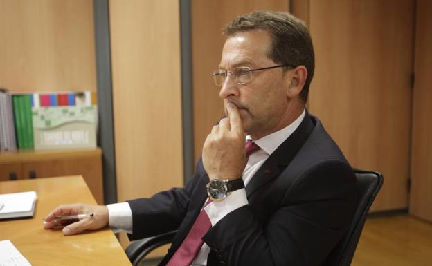 El consejero de Educación, Genaro Alonso. /M. Rojas