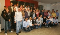 Santiago Chups, en la gala anual del Apnea