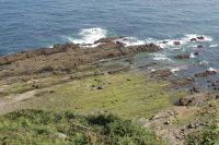 VISTA. Panorámica de las rocas jurásicas del pedrero de Arra, que fueron las que más deformaciones sufrieron. / NEL ACEBAL/