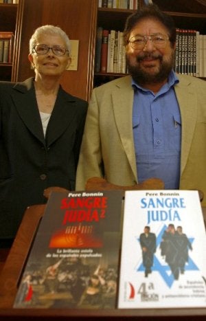 Oceransky y Bonin, en la presentación del libro. ::
M. ROJAS/