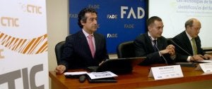 Por la izquierda, Paco Prieto, Alberto Pérez Cueto y Jaime Soto. :: M. ROJAS/