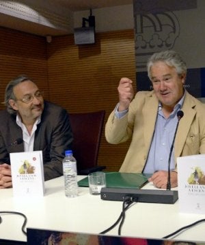 Munárriz y Avello, ayer en Madrid. ::
NEWSPHOTOPRESS/