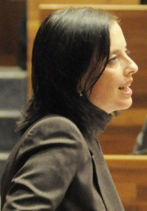 Paloma Menéndez. ::
JESÚS DÍAZ/