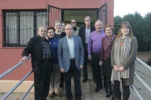 Miembros de la nueva junta directiva. ::
LUIS SEVILLA/