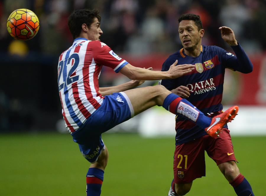Las mejores imágenes del Sporting 1 - 3 Barcelona
