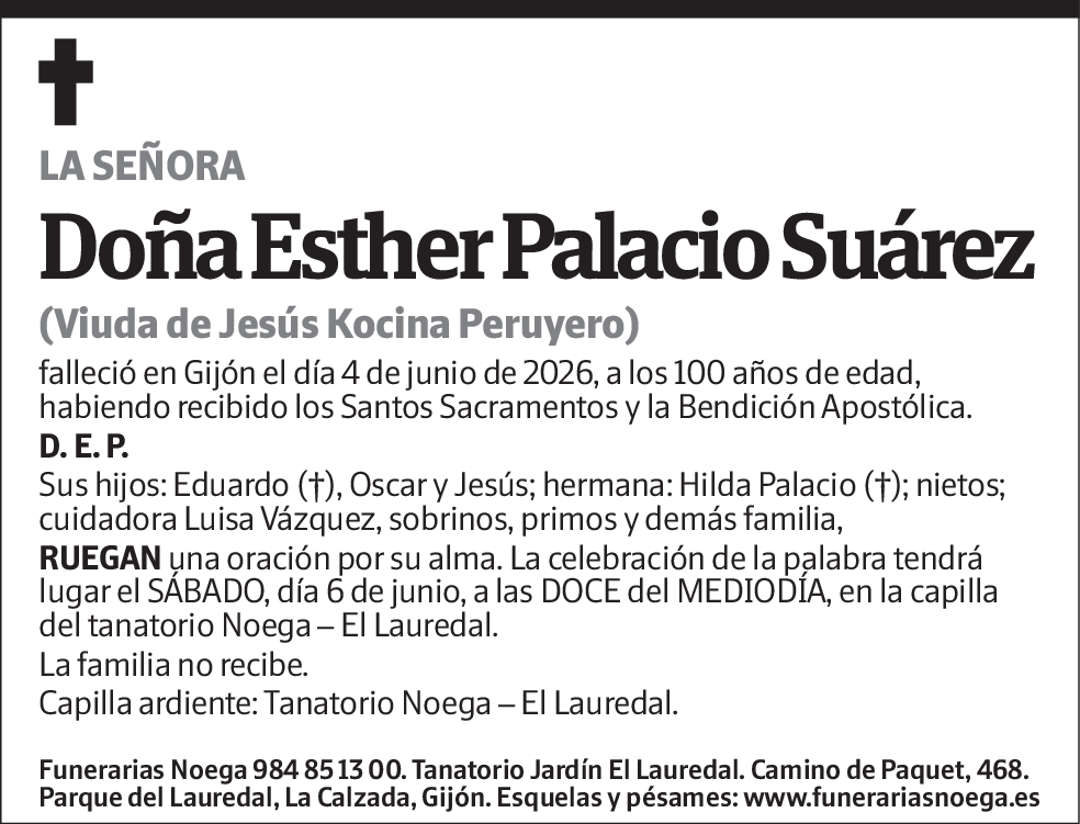 Esther Palacio Suárez