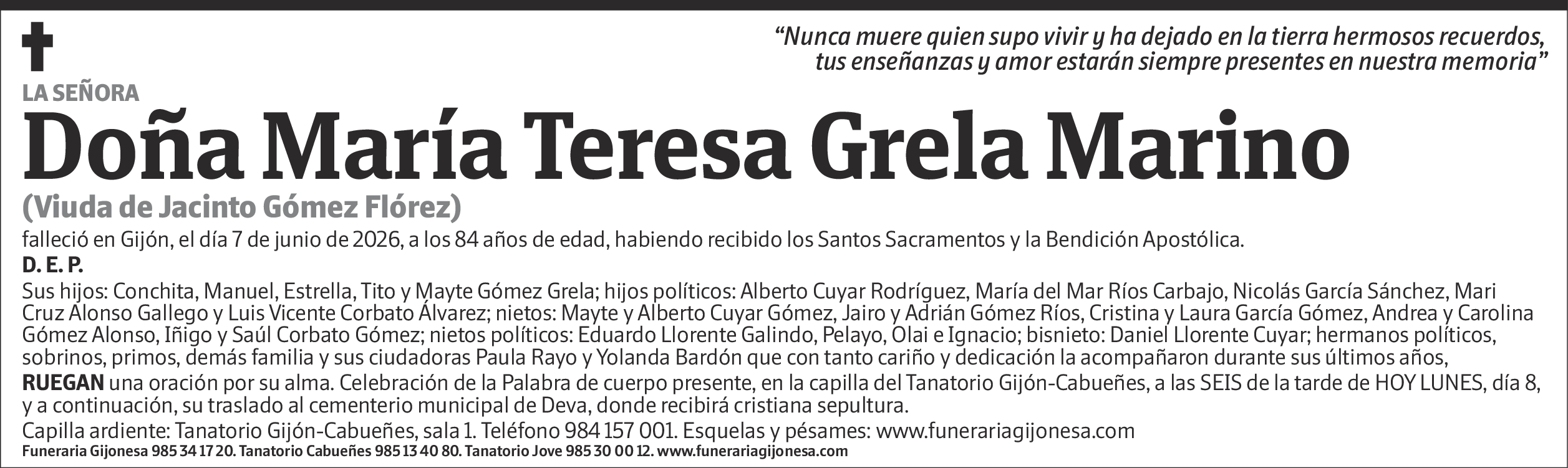 María Teresa Grela Marino