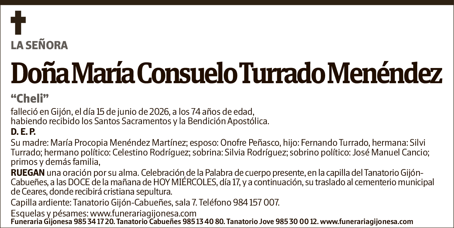 María Consuelo Turrado Menéndez