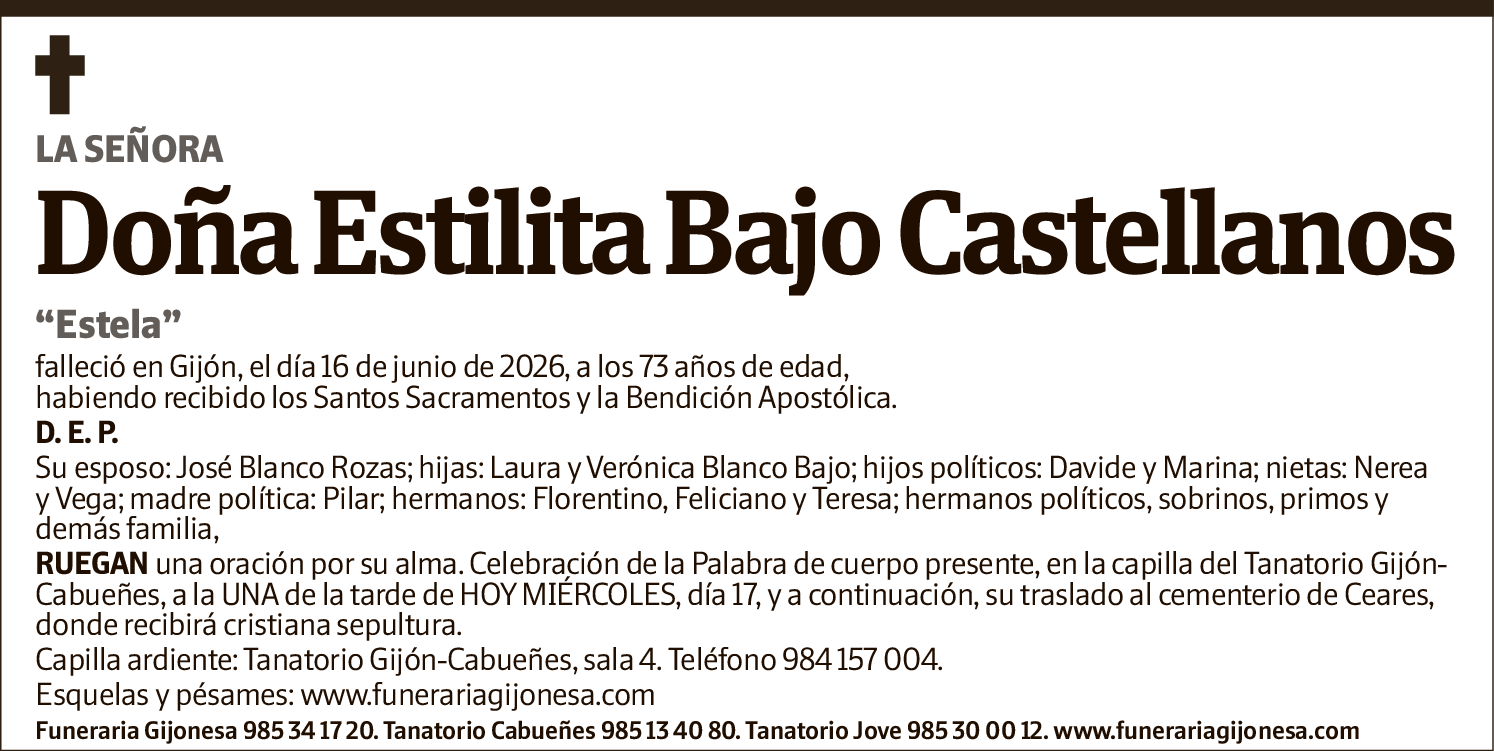Estilita Bajo Castellanos