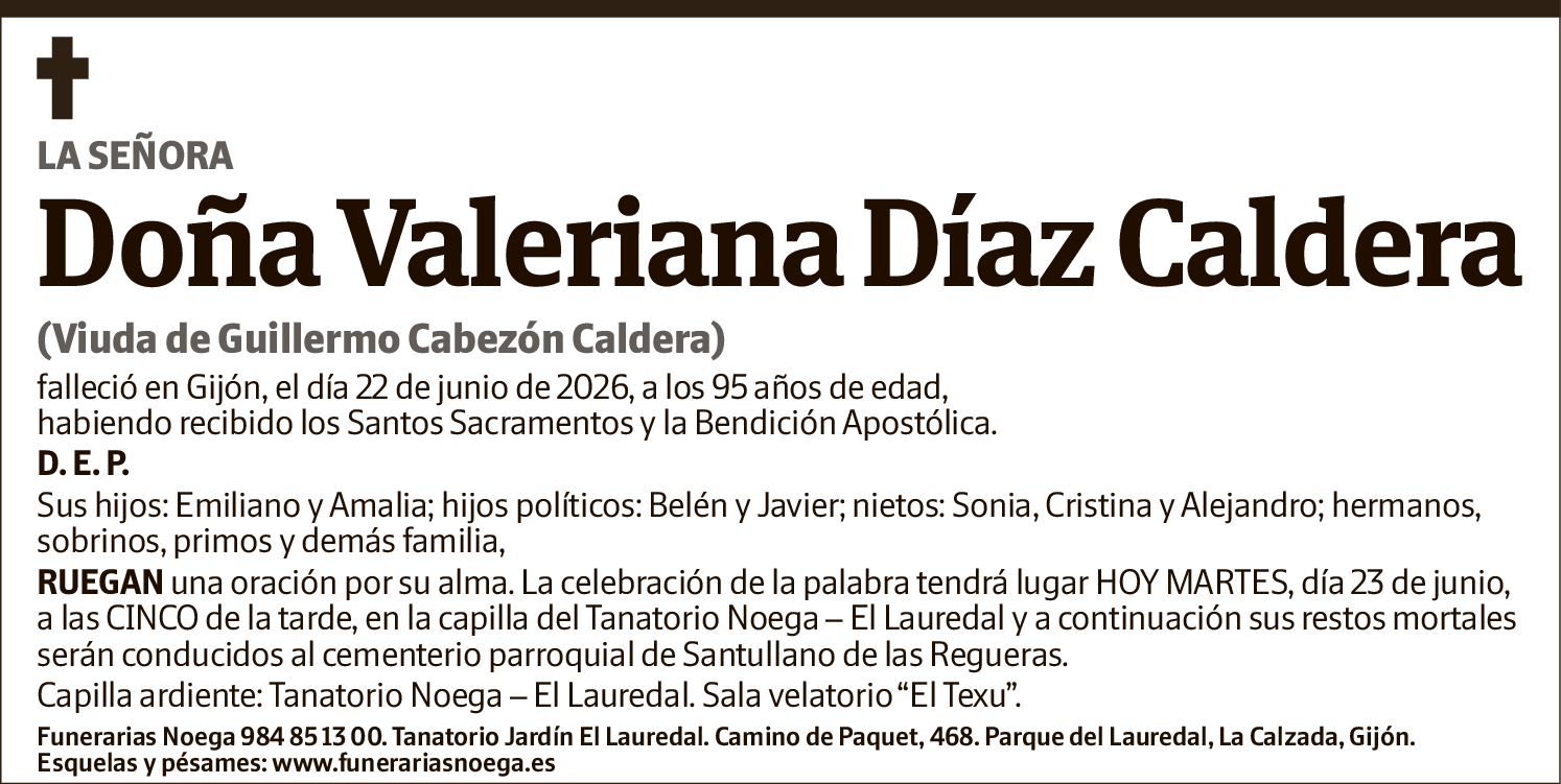 Valeriana Díaz Caldera