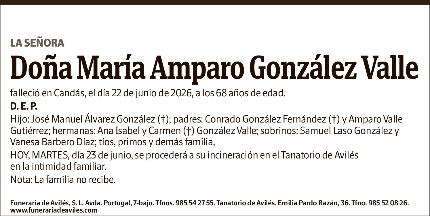 María Amparo González Valle