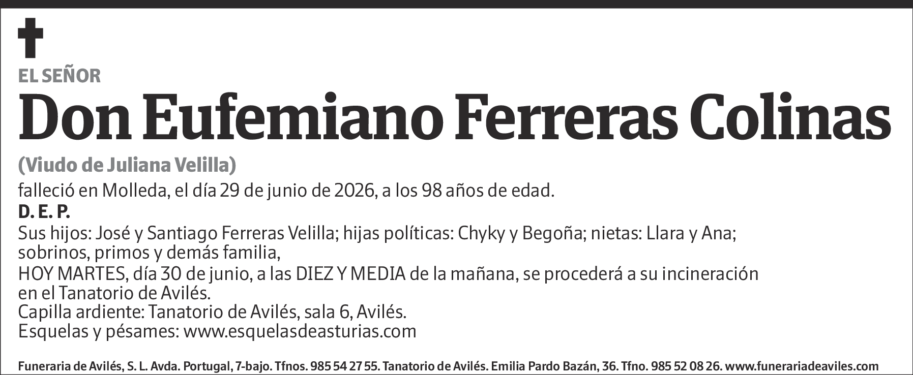 Eufemiano Ferreras Colinas