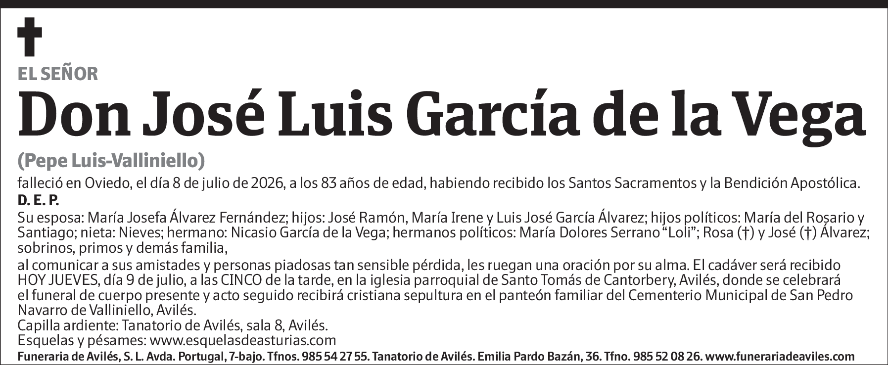 José Luis García de la Vega