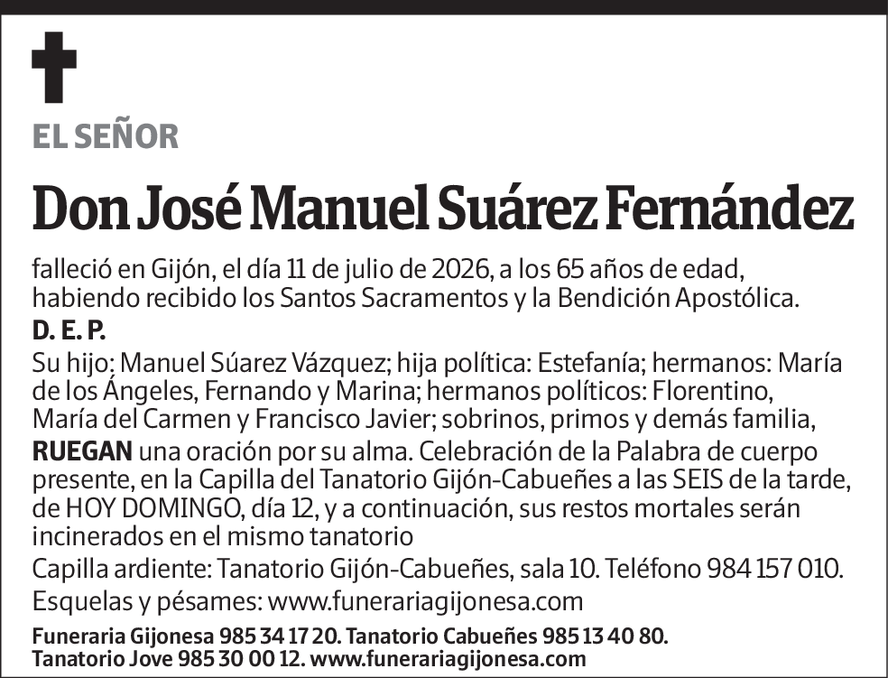 José Manuel Suárez Fernández