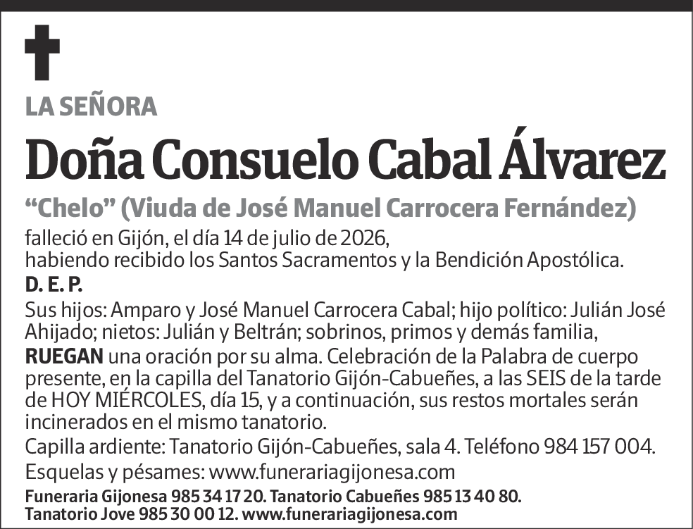 Consuelo Cabal Álvarez