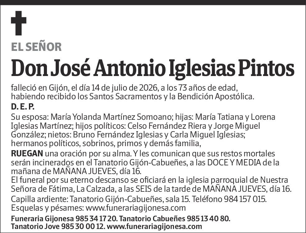 José Antonio Iglesias Pintos