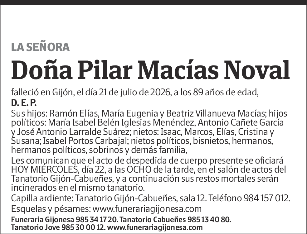 Pilar Macías Noval
