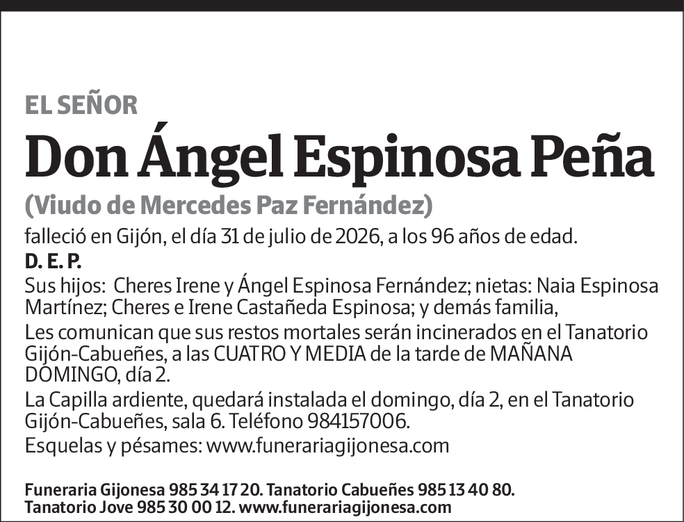 Ángel Espinosa Peña