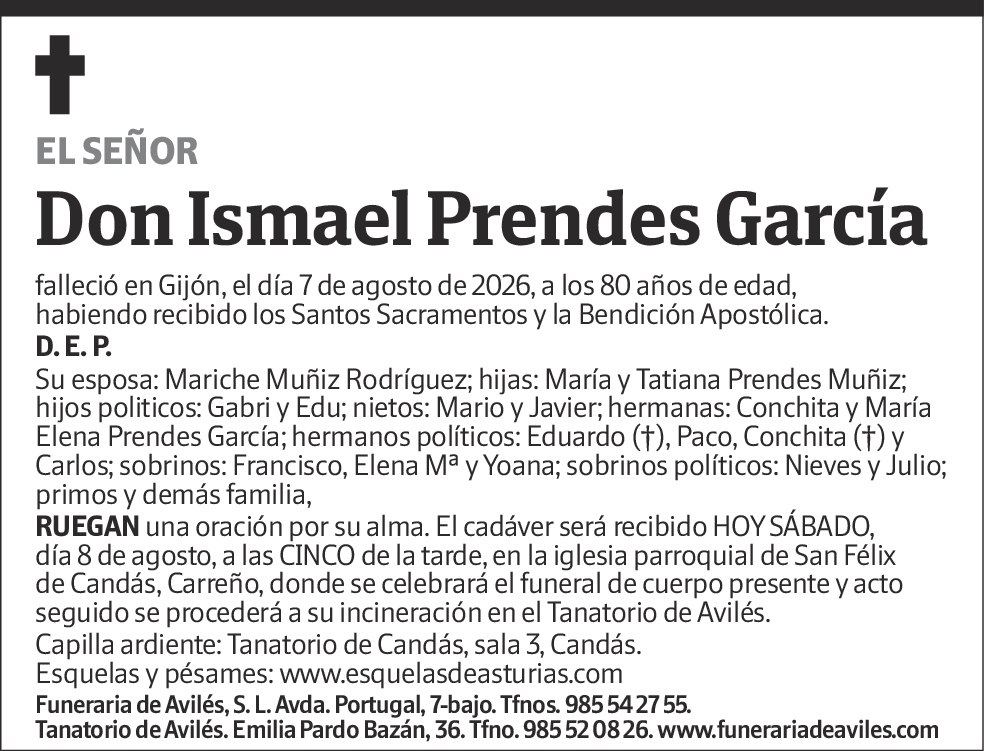 Ismael Prendes Garcia