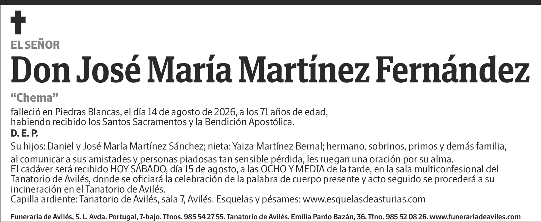 Jose Maria Martinez Fernandez