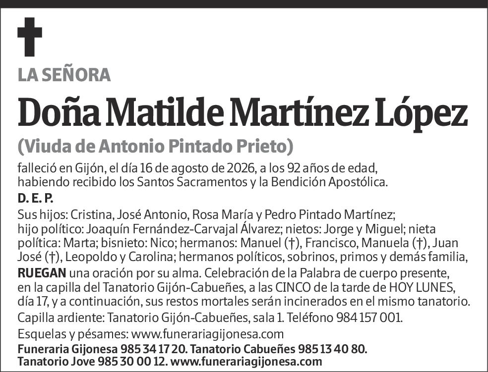 Matilde Martínez López