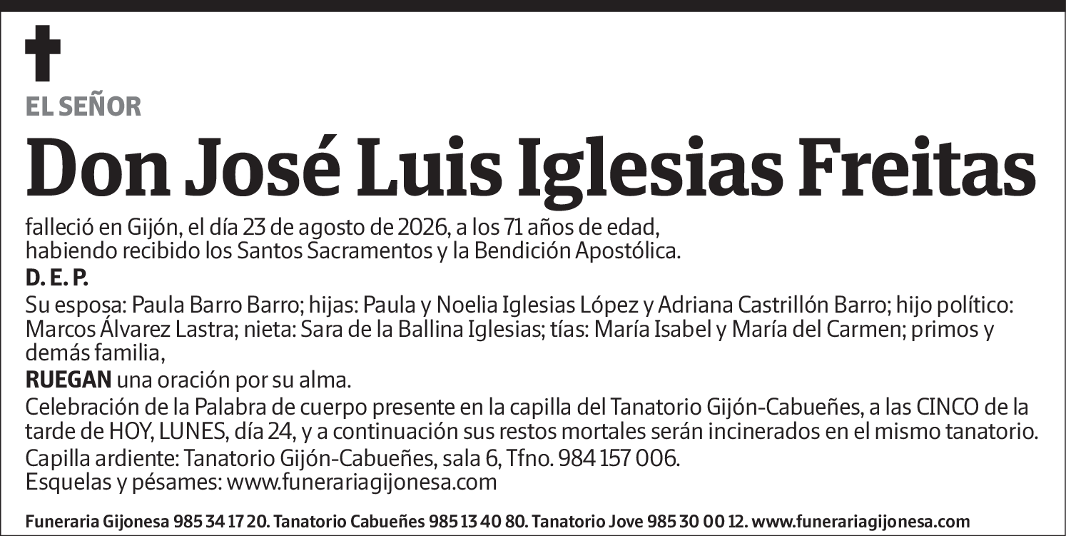 José Luis Iglesias Freitas