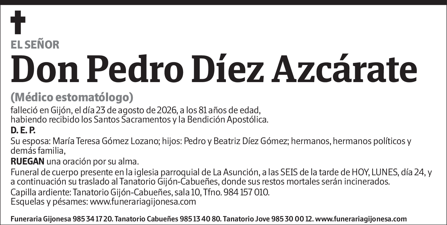 Pedro Miguel Díez Azcarate