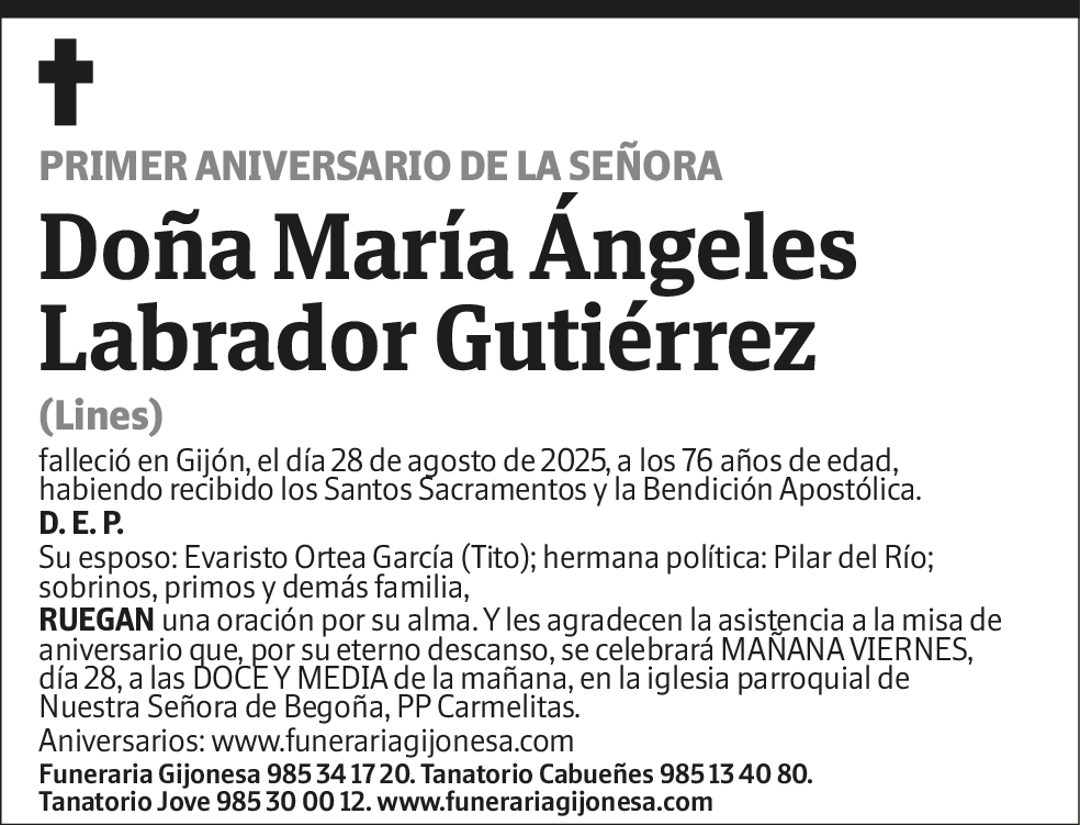 María Ángeles Labrador Gutiérrez