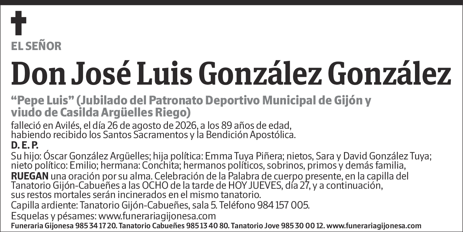 José Luis González González