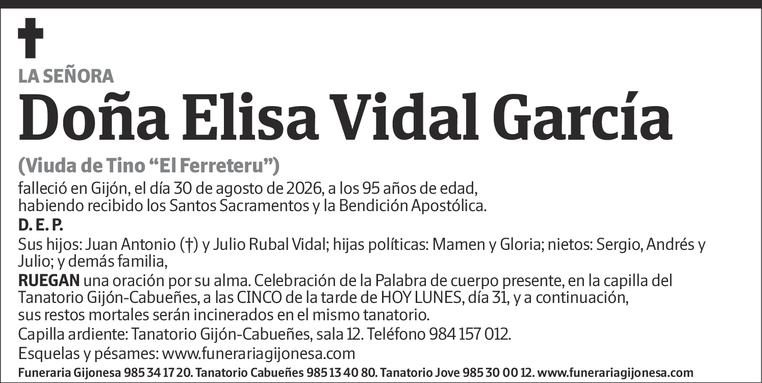 Elisa Vidal García