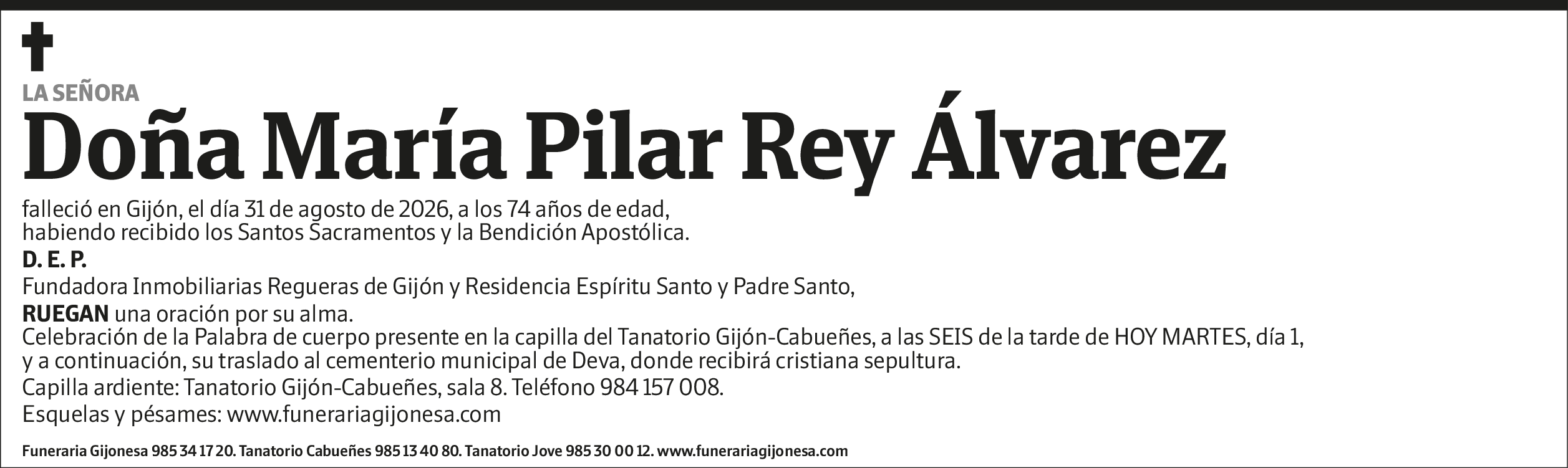 María Pilar Rey Álvarez