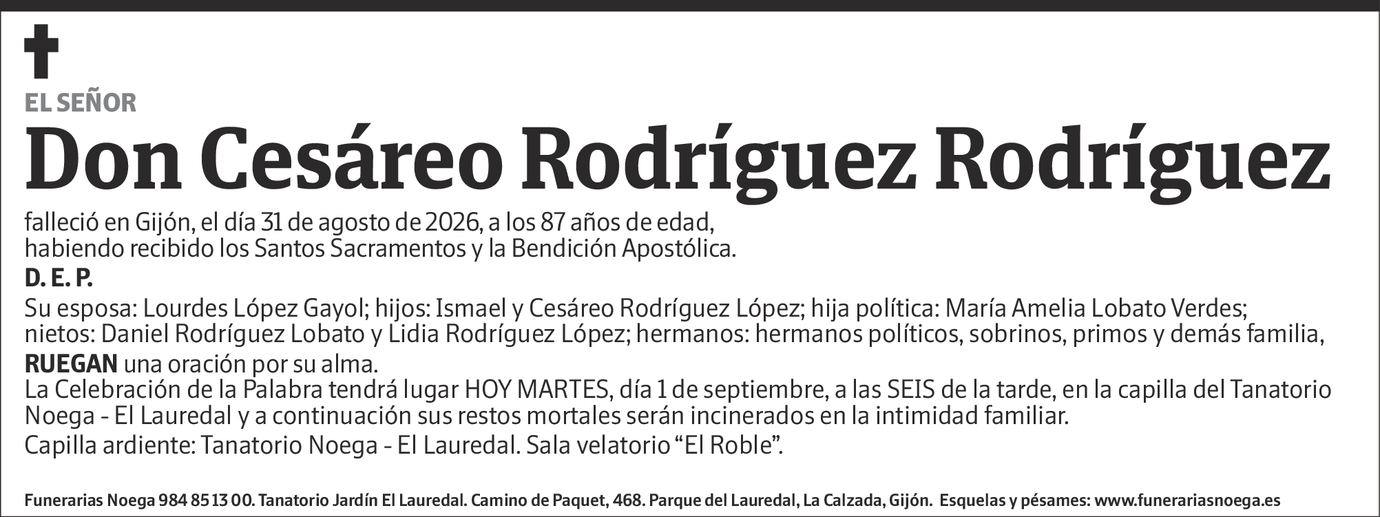 Cesareo Rodríguez Rodríguez